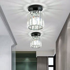 Arisha Moderne Plafonnier Métal Verre Chambre À Coucher - Neutralighting