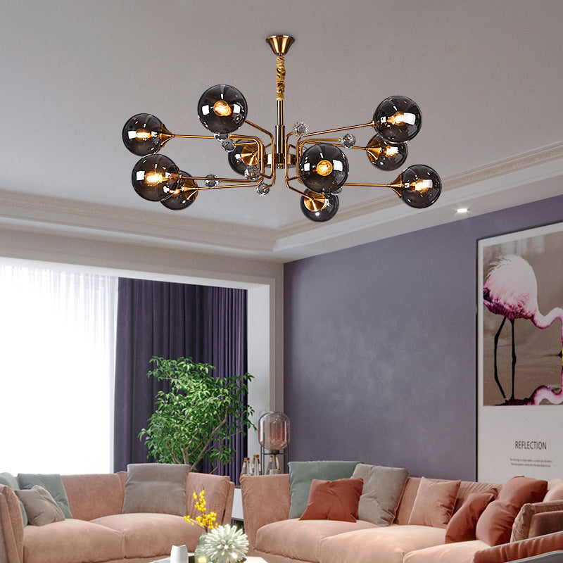 Valentina Moderne Nordique Lustre Clair/Grisl Salon/Chambre à Coucher - Neutralighting