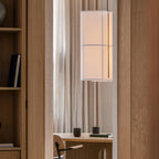Calen Suspension Cylindre Vintage. Métal/Soie. Blanc/Beige/Noir. Chambre à Coucher/Salon - Neutralighting