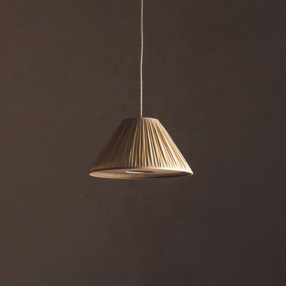 Ritta Suspension Vintage, Métal/Tissu, Brun, Salon - Neutralighting