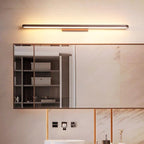 Luxa Applique Murale Miroir Ovale Moderne. Métal/Gel de Silice. Café/Noir Salon - Neutralighting