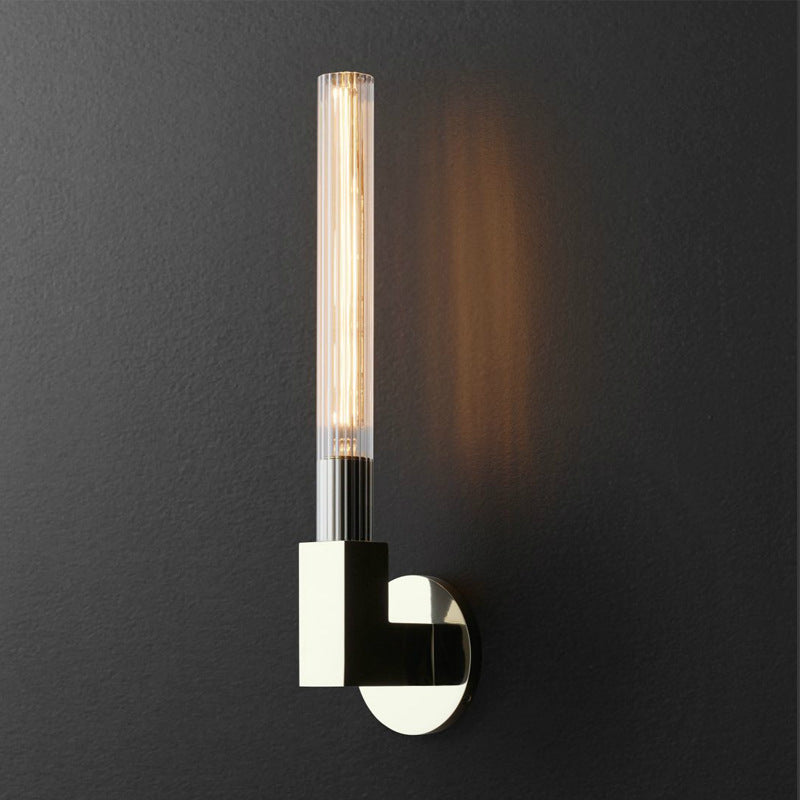 Arisha Nordique Métal Verre Intérieur Applique Murale Chambre à Coucher - Neutralighting