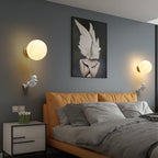 Aria Lune LED Applique Murale Blanc Résine Chambre Des Enfants - Neutralighting