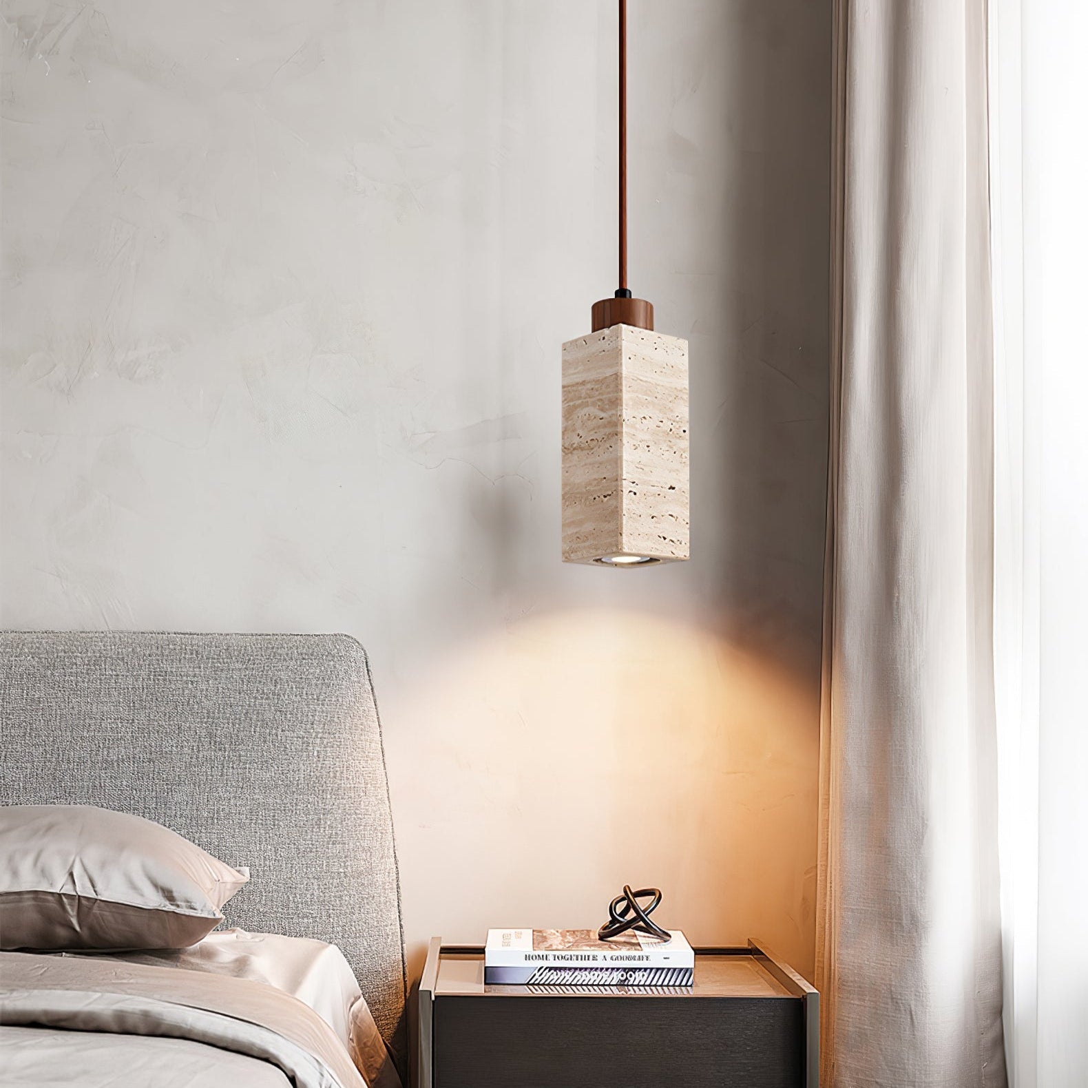 Avloris Travertin Pendentif Lumière - Neutralighting