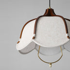 Lustra Suspension Lampe Lanterne Moderne en Tissu - Neutralighting