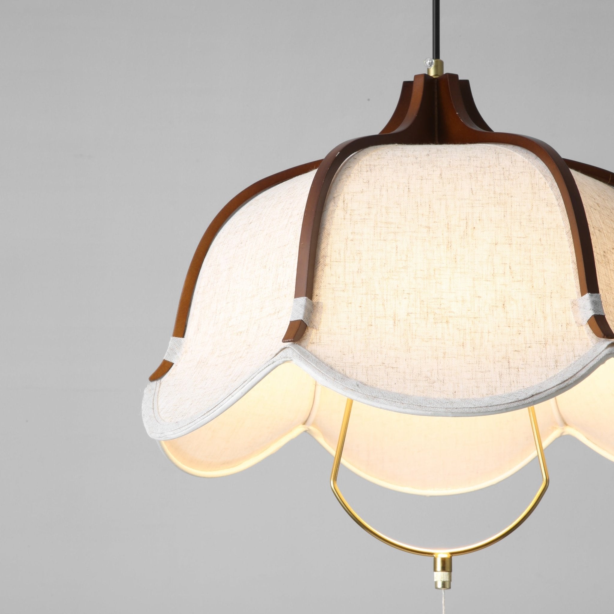 Lustra Suspension Lampe Lanterne Moderne en Tissu - Neutralighting