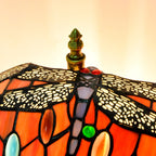 Tiffany Vintage Design Plafonnier Verre Métal Salle À Manger - Neutralighting