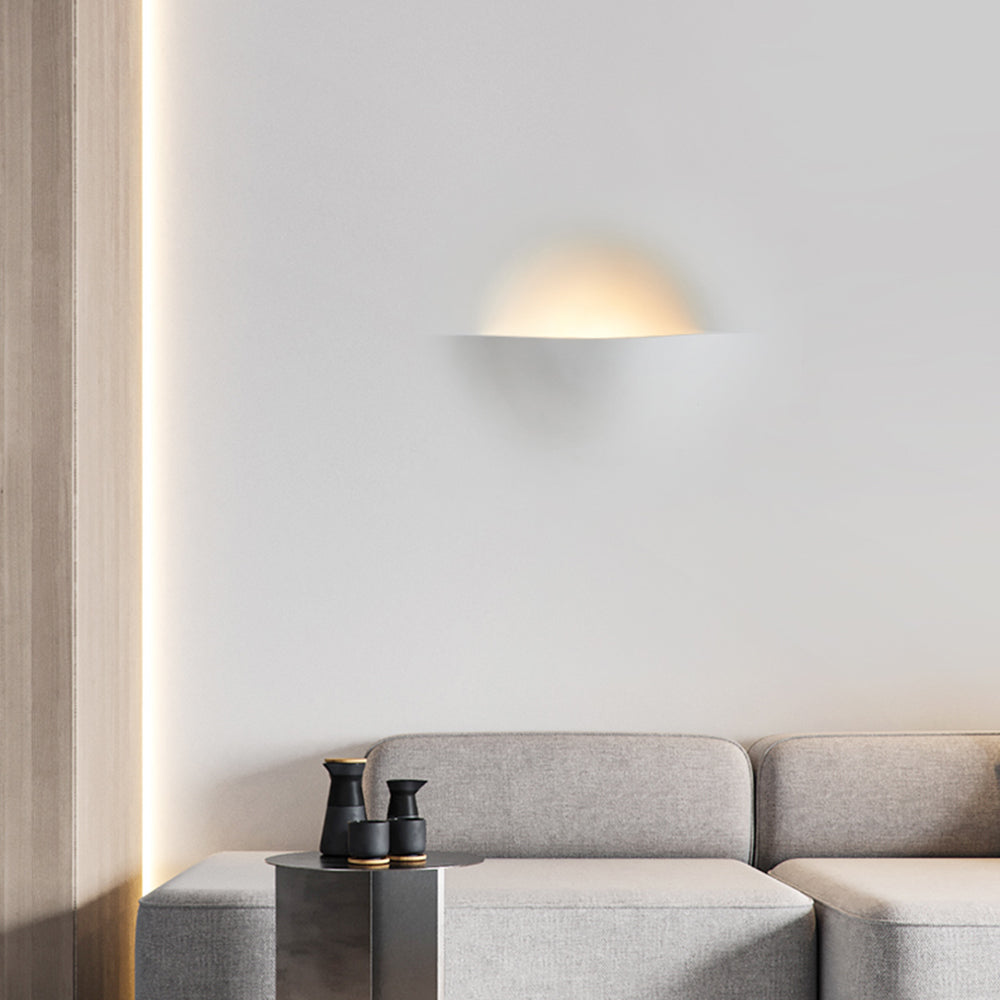 Aria Applique Murale Encastrée/Plâtre, Moderne, 4 Styles, Métal, Blanc, Salon - Neutralighting