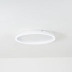 Arisha Plafonnier Anneau Simple Moderne Métal Noir/Blanc/Doré Salon/Salle à Manger - Neutralighting