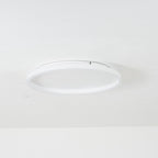 Arisha Plafonnier Anneau Simple Moderne Métal Noir/Blanc/Doré Salon/Salle à Manger - Neutralighting
