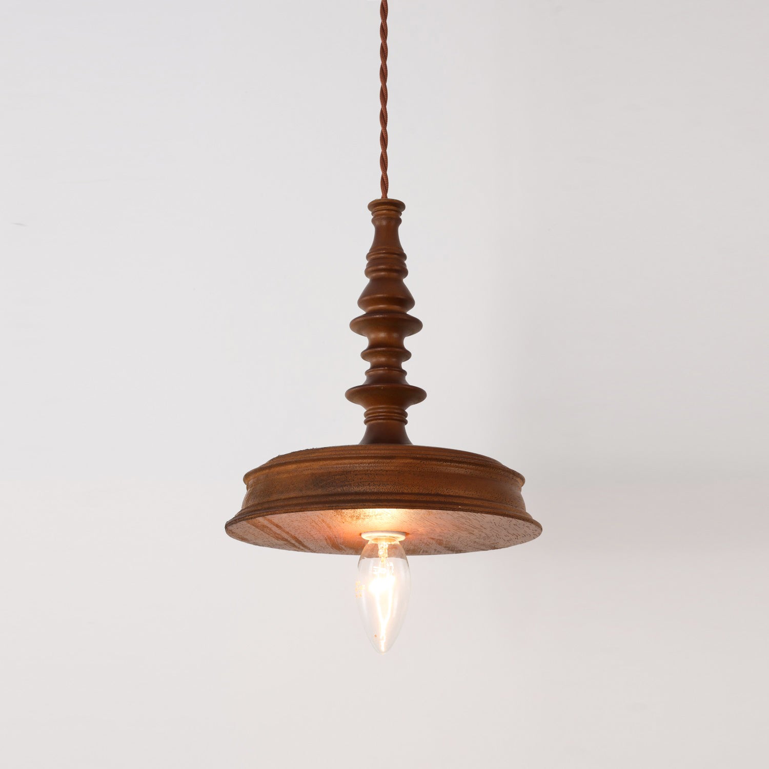 Iraeiel Ancien Minimaliste Bois Suspension - Neutralighting