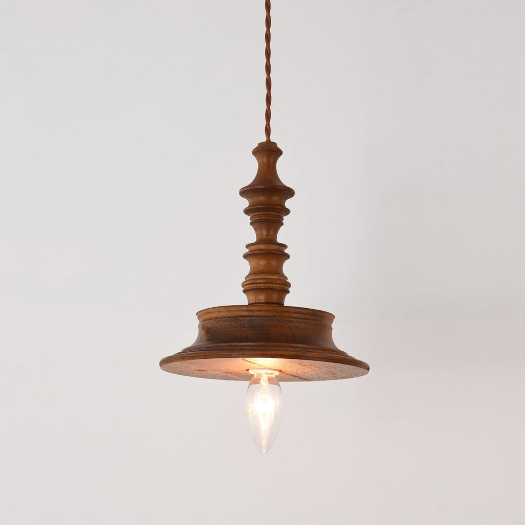 Iraeiel Ancien Minimaliste Bois Suspension - Neutralighting