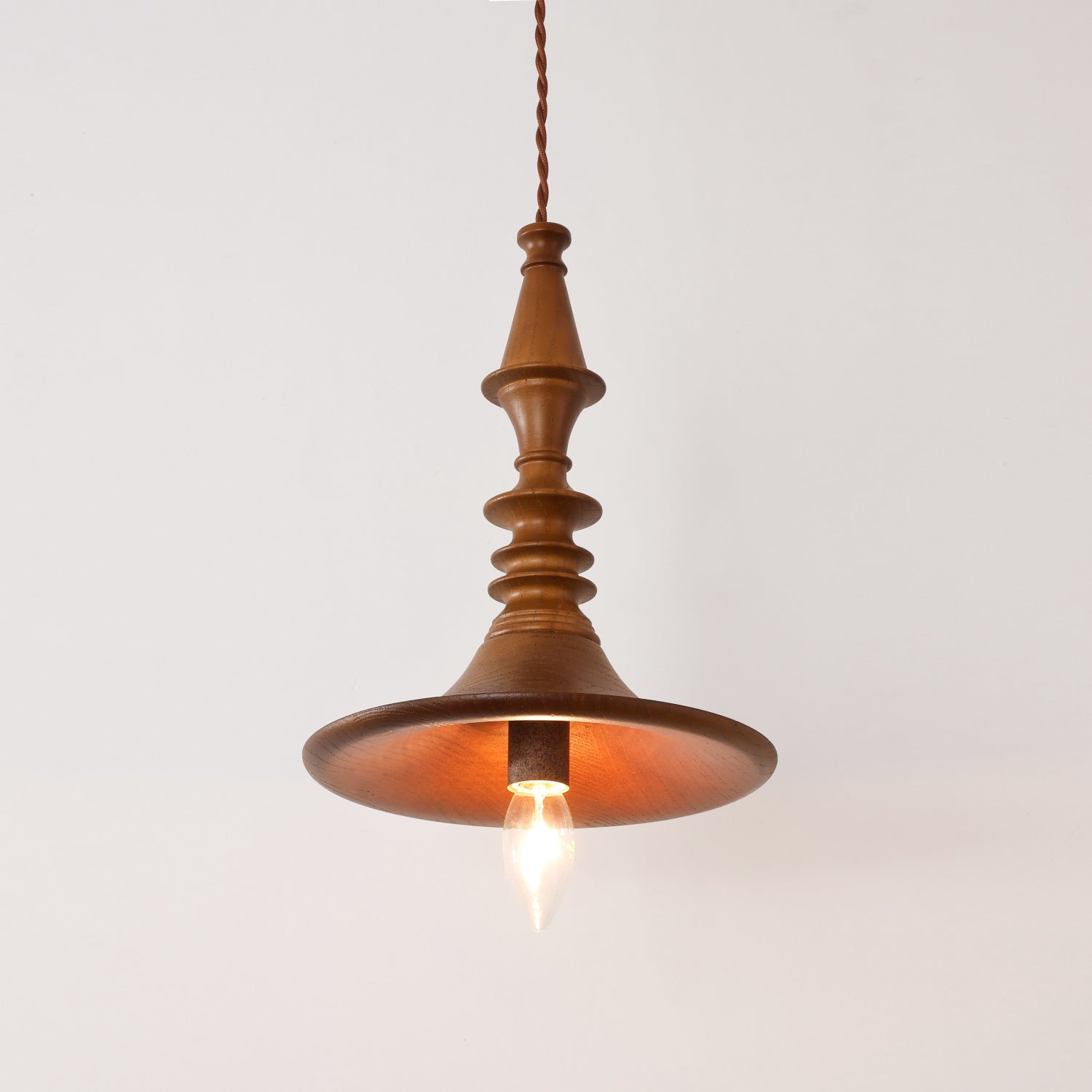 Iraeiel Ancien Minimaliste Bois Suspension - Neutralighting