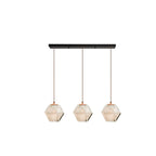 Valentina Polyèdre LED Suspension Métal Verre Cuisine Chambre à Coucher - Neutralighting