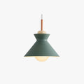 Valentina Moderne Luminaires Suspensions Dôme Simple Métal Jaune/Gris/Vert Cuisine/Salon/Salle à Manger - Neutralighting