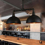 Silva Industrielle Luminaires Suspensions Vintage LED Métal Noir Salon/Chambre à Coucher - Neutralighting