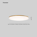 Eilo Plafonnier LED Grande Rond Moderne Bois - Neutralighting