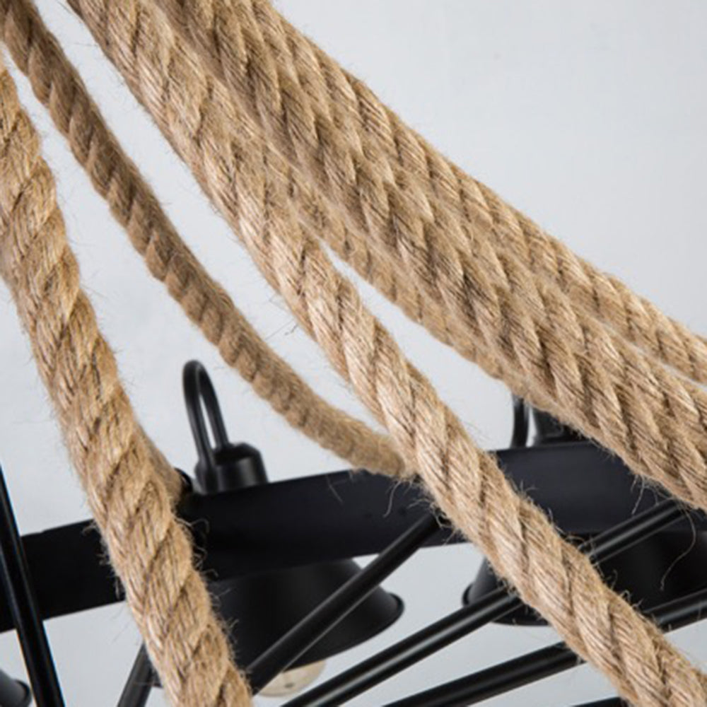 Silva Suspension Dôme Industriel, Métal/Verre, Noir/Blanc, Salon - Neutralighting