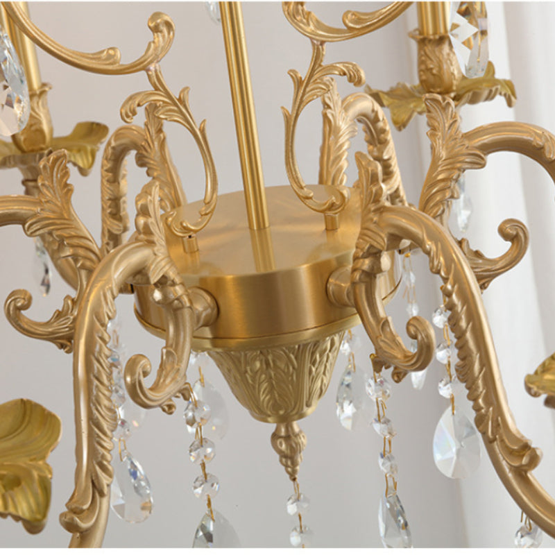 Silva Luxe Lustre Métal Verre Salon Salle à Manger - Neutralighting