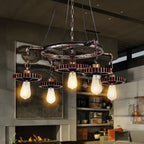 Silva Industriel Suspension Métal Bronze Chambre à Coucher - Neutralighting