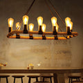 Silva Industrielle LED Luminaires Suspensions Rétro Métal Noir Salon/Chambre à Coucher - Neutralighting