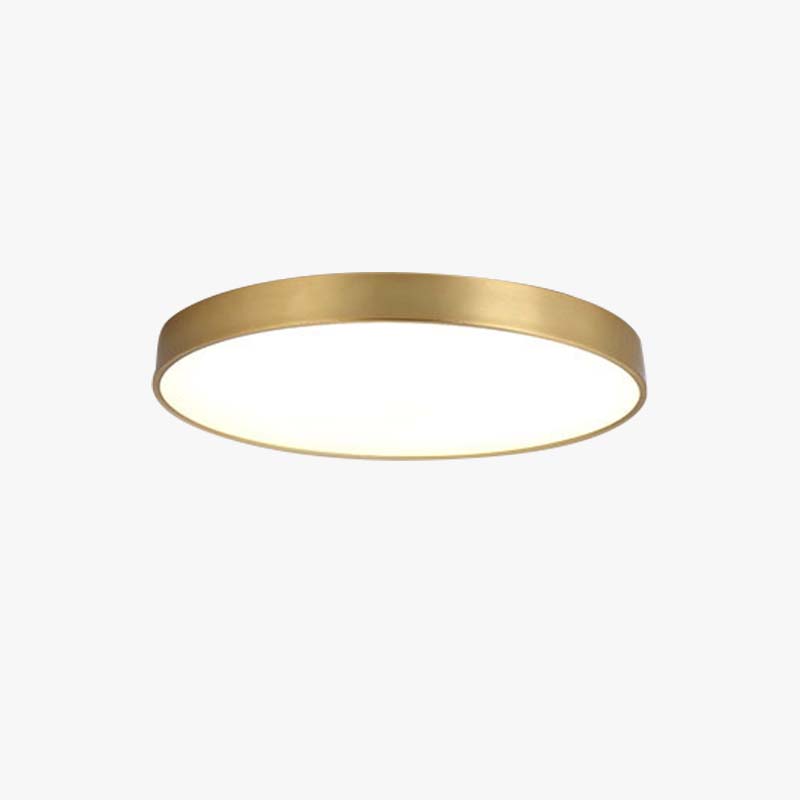 Rynn Plafonnier Rond Minimaliste. Métal/Acrylique. Salon - Neutralighting