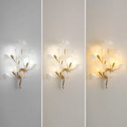 Xava Applique Murale Fleur Moderne. Céramique/Métal - Neutralighting