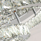 Kristy Design Italien LED Plafonnier Anneau Moderne Métal/Cristal Or Chambre à Coucher/Salle à Manger - Neutralighting