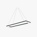 Arisha Luminaires Suspensions Carrée Simple Moderne Acrylique Noir/Blanc Salon/Chambre à Coucher/Salle à Manger - Neutralighting
