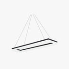 Arisha Luminaires Suspensions Carrée Simple Moderne Acrylique Noir/Blanc Salon/Chambre à Coucher/Salle à Manger - Neutralighting
