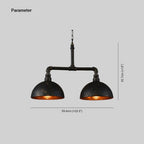 Silva Industrielle Luminaires Suspensions Vintage LED Métal Noir Salon/Chambre à Coucher - Neutralighting