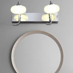 Arisha Applique Murale en Forme de Lanterne, Métal/Verre, Blanc, Chambre - Neutralighting