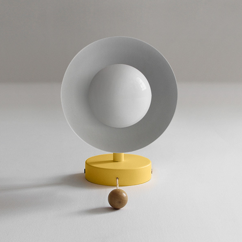 Valentina Moderne LED Applique Murale Métal/Verre Chambre à coucher Blanc/Jaune/Rose/Vert - Neutralighting