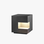 Ray Lampadaire Cube Moderne, Métal, Noir, Allée - Neutralighting
