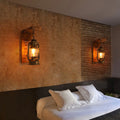Epoch Applique Murale en Forme de Lantern, Métal et Bois, 12x40CM - Neutralighting