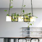 Epoch Moderne LED Suspension Noir Métal Verre Salon Salle à manger - Neutralighting