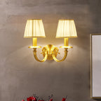 Silva Décoratif Intérieur Applique Murale Métal Tissu Salon Chambre à Coucher - Neutralighting