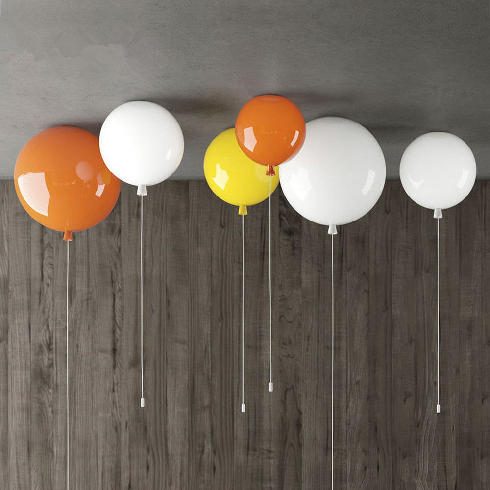 Aria Plafonnier Ballon Moderne, Acrylique, Chambre - Neutralighting