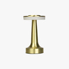 Mira Lampe de Table Champignon Moderne LED Métal/Acrylique Doré/Argent/Rose Rouge Salon - Neutralighting