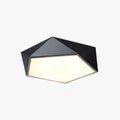 Arisha Design LED Plafonnier Simple Moderne Métal Noir/Blanc Salon - Neutralighting