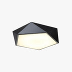 Arisha Design LED Plafonnier Simple Moderne Métal Noir/Blanc Salon - Neutralighting