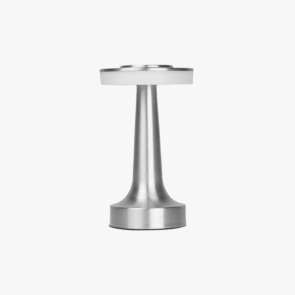 Mira Lampe de Table Champignon Moderne LED Métal/Acrylique Doré/Argent/Rose Rouge Salon - Neutralighting