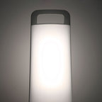Ray Lampe de Table Cylindre Moderne, Acrylique, Gris/Blanc/Vert/Orange, Jardin - Neutralighting