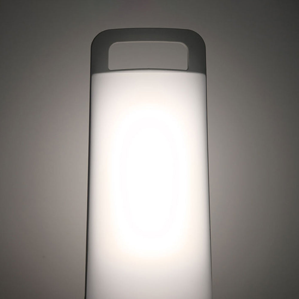 Ray Lampe de Table Cylindre Moderne, Acrylique, Gris/Blanc/Vert/Orange, Jardin - Neutralighting