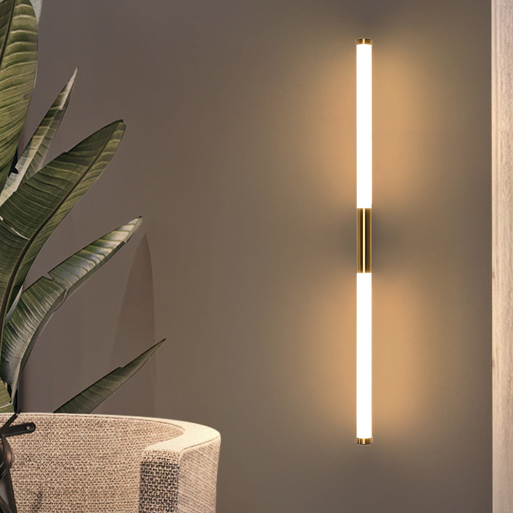 Dazil Applique Murale Linéaire. Cuivre. Doré/Blanc. Salle de Bain - Neutralighting