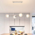 Valentina Moderne LED Lustre Chromé Verre Salon/Chambre À Coucher - Neutralighting