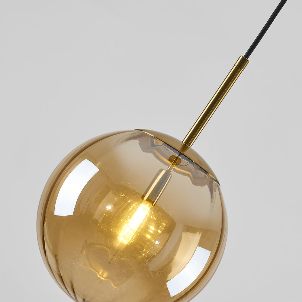 Lexa Suspension Boule Moderne Métal/Verre - Neutralighting