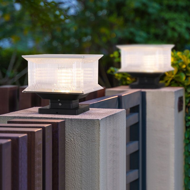 Ray Lampe de Poteau Solaire, L 18 CM - Neutralighting