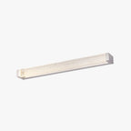 Arisha Applique Murale à Miroir Design LED Transparente Rectangulaire Moderne Métal Cristal Blanc Salle de Bain - Neutralighting