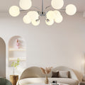 Valentina Moderne LED Lustre Chromé/Or Salon/Chambre À Coucher - Neutralighting